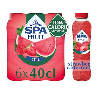 Spa | Fruit | Fruitlimonade | Plat | Aardbei Watermeloen 