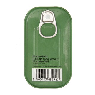 Delhaize | Makreel | Reepjes | Natuur 85 gr