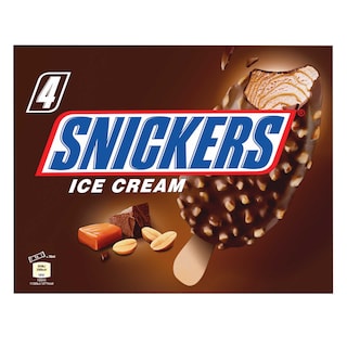 Snickers | Crème glacée | Sticks 