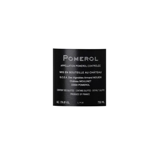 France - Frankrijk | Bordeaux - Pomerol | Château Moulinet 2010 