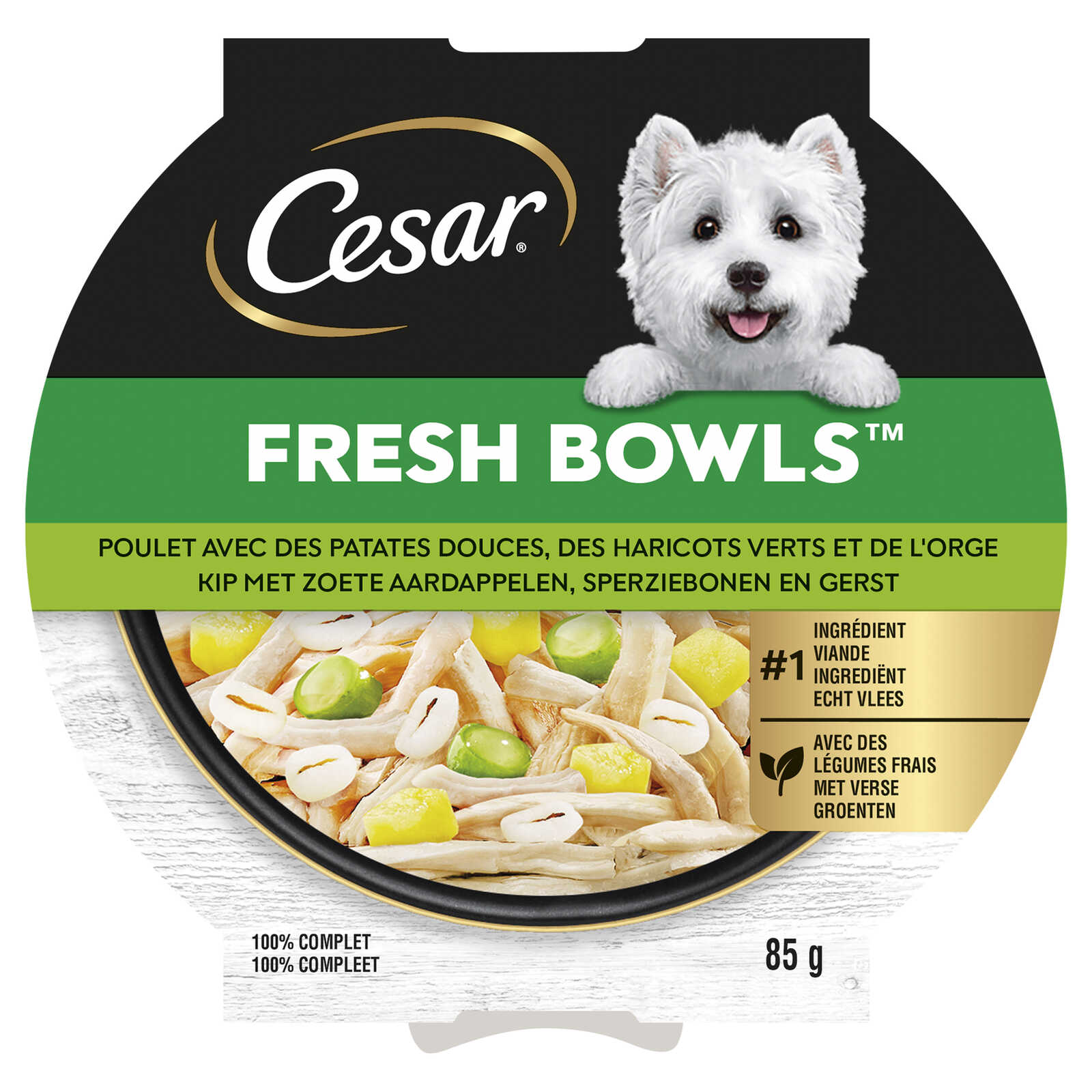 Cesar Hondenvoeding | Bowls | Gevogelte| Rijst