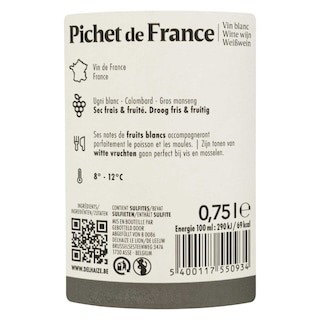 France | Pichet de France Wit 75 cl