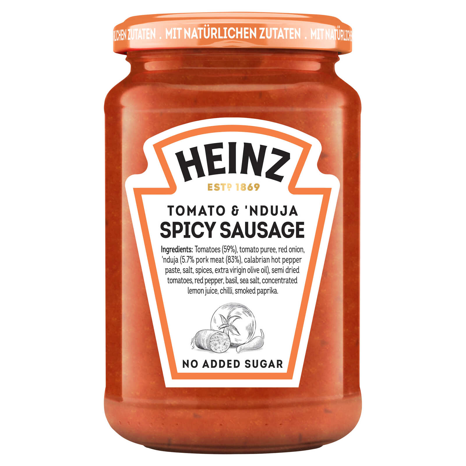 Heinz Saus | Tomaat & Spicy Nduja