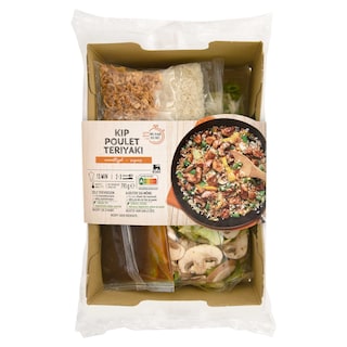 Delhaize | Boîte de repas | Pré-coupé | Poulet teriyak 