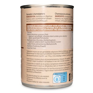 Delhaize | Champignons schijfjes 230 gr
