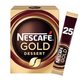 Nescafé | Gold | Oploskoffie | 25 sticks 
