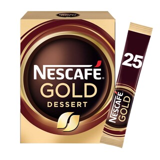 Nescafé | Gold | Oploskoffie | 25 sticks 25 x 2 gr