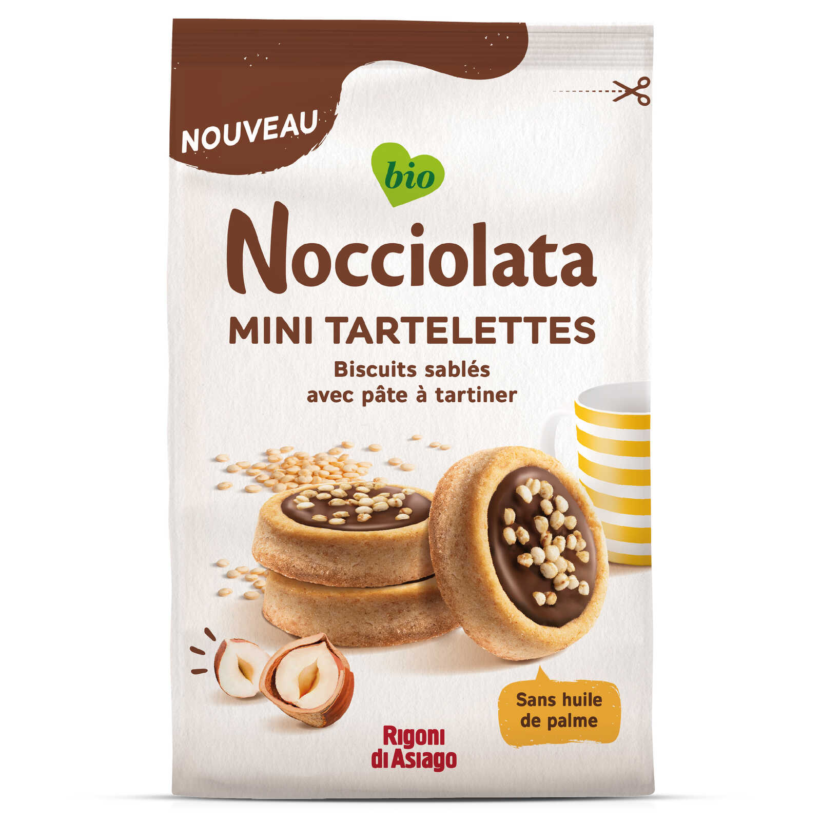 Nocciolata Koekjes | Chocolade | Bio