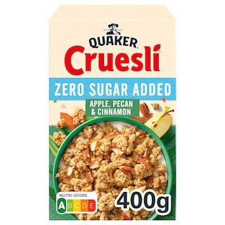 Quaker | Ontbijtgranen | Muesli | Appel | Pecannoten 