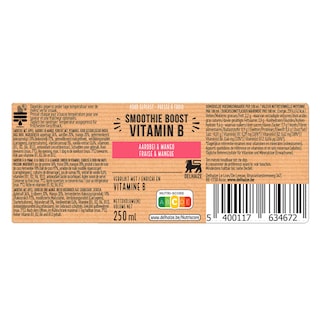 Delhaize | Smoothie | Vitamine B | Aardbei | Mango 