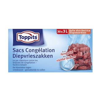 Toppits | Diepvrieszakken | 3l 