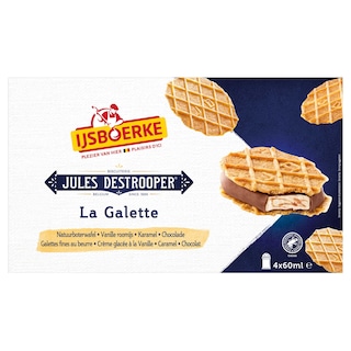 Ijsboerke | La Galette | Galette jules destrooper | Roo 4 x 6 cl