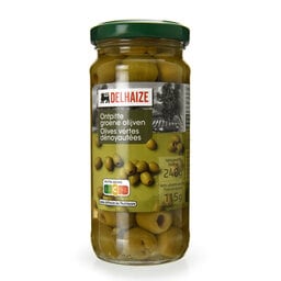 Delhaize | Olijven | Groene | Zonder pit 