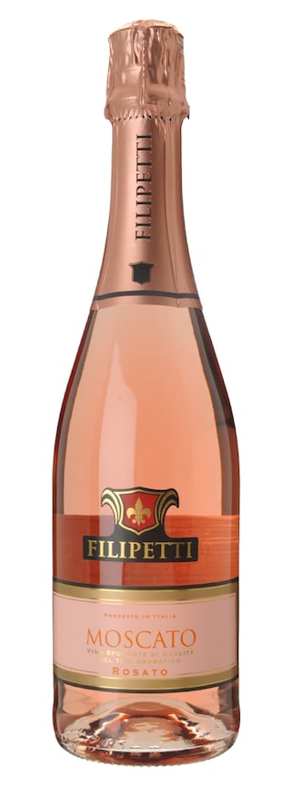 Filipetti | Vino Spumante | Moscato | Rosato | Dolce 75 cl