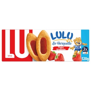 LU | Lulu | Biscuits | Barquette | Gâteaux | Fraise 120 gr