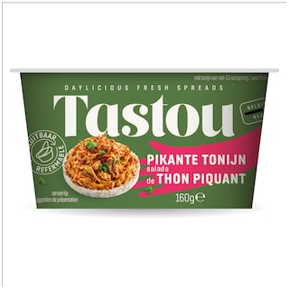 Tastou | Tonijnsalade | Pikant 160 gr