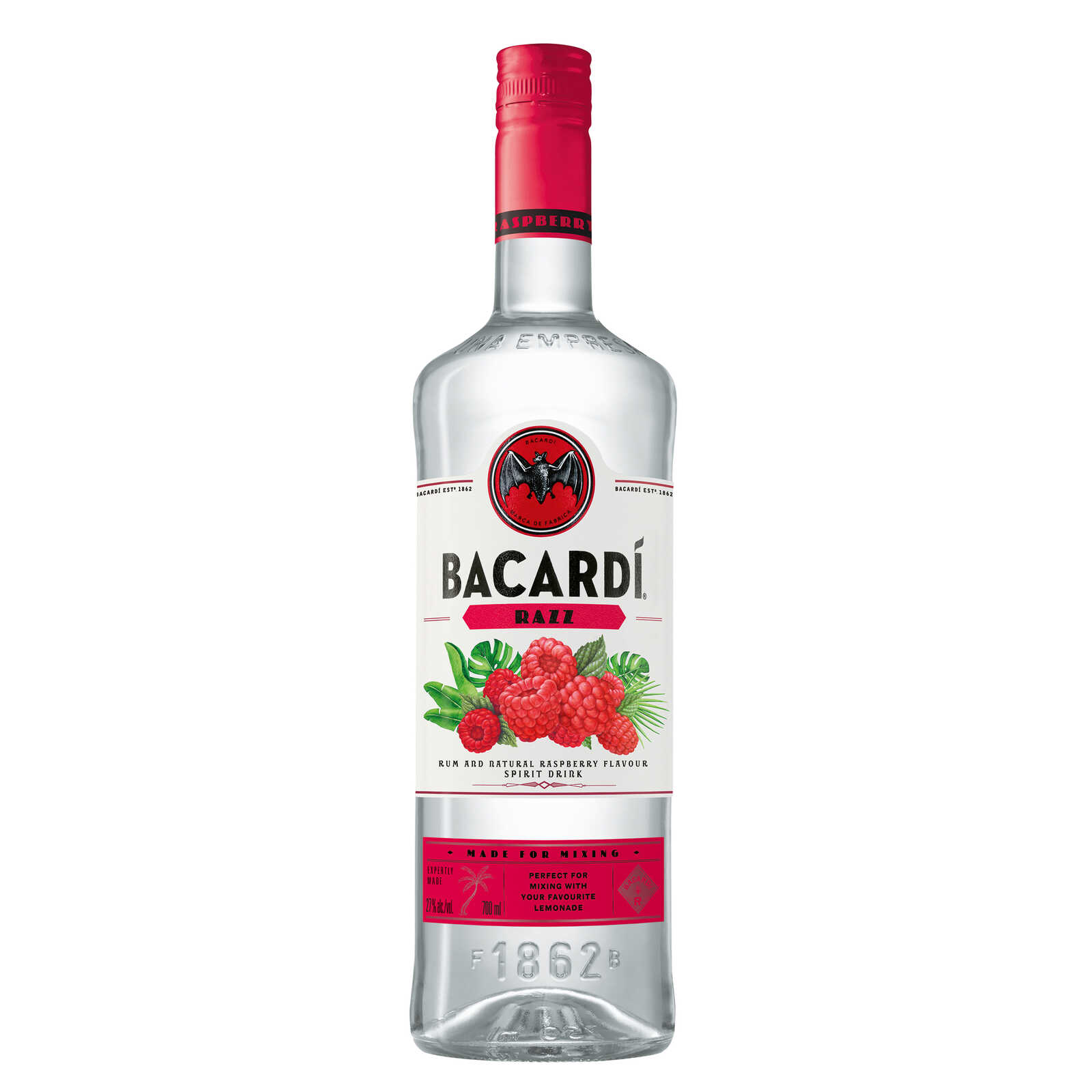 Bacardi Rum | Razz | Rasberry Flavour | 27%