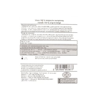 Delhaize | Burger | Veau | Pané 