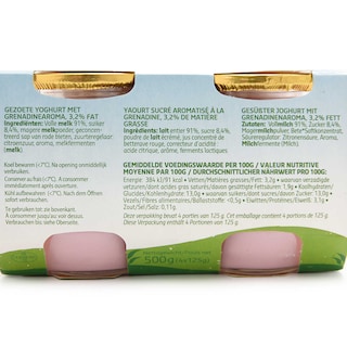 Delhaize | Yoghurt | Grenadine 
