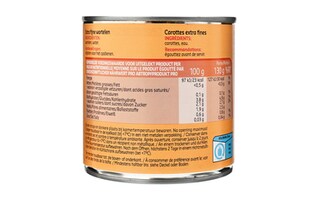 Delhaize | Carottes | Extra fins 265 gr