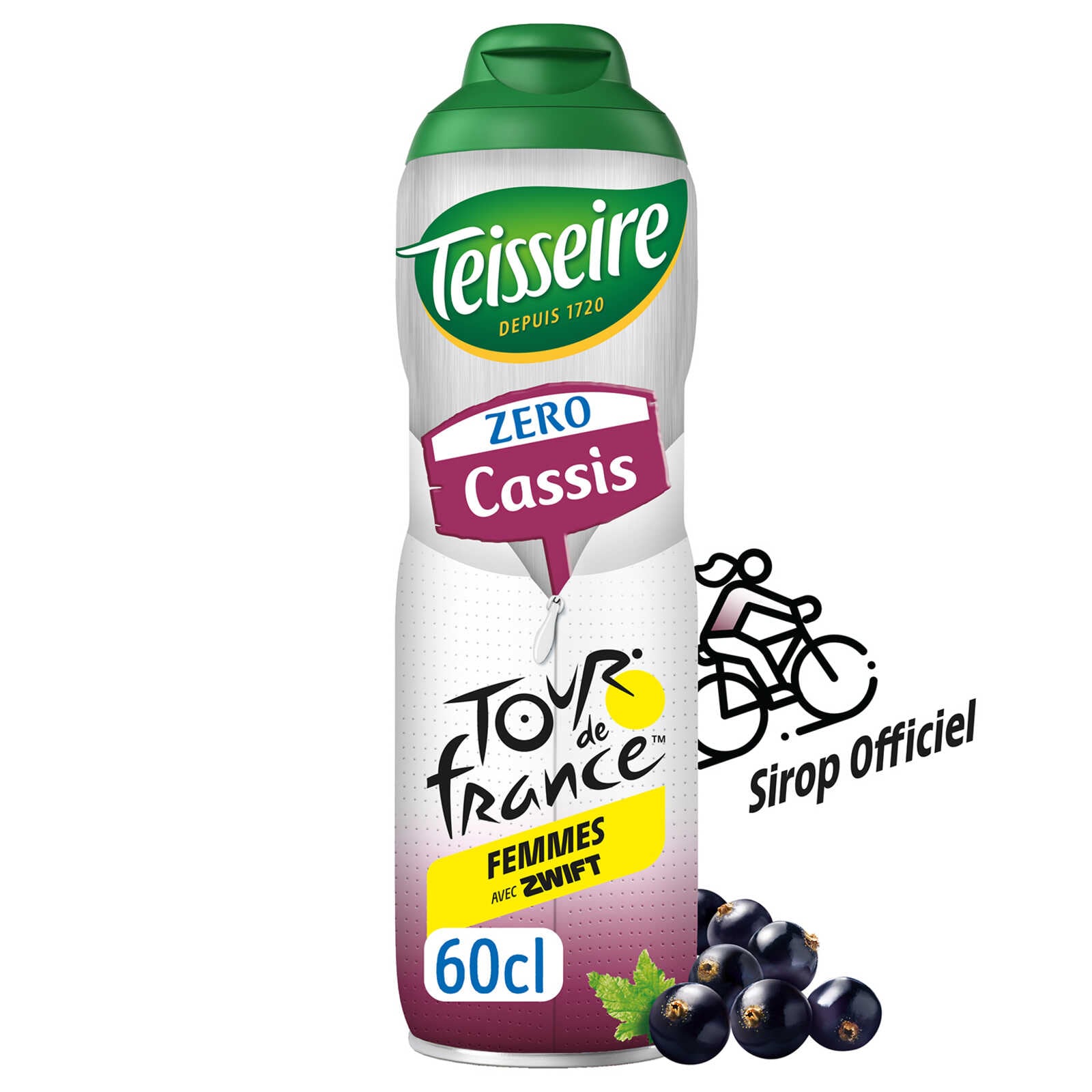 Teisseire Siroop | Zwarte Bes | Zero Suiker