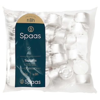 Spaas | Bougies | Chauffe-Plats | 8H 30 pc