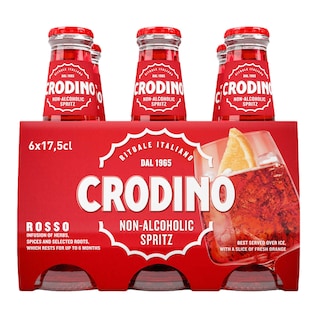 Crodino | Bitter | Rosso | 0% 