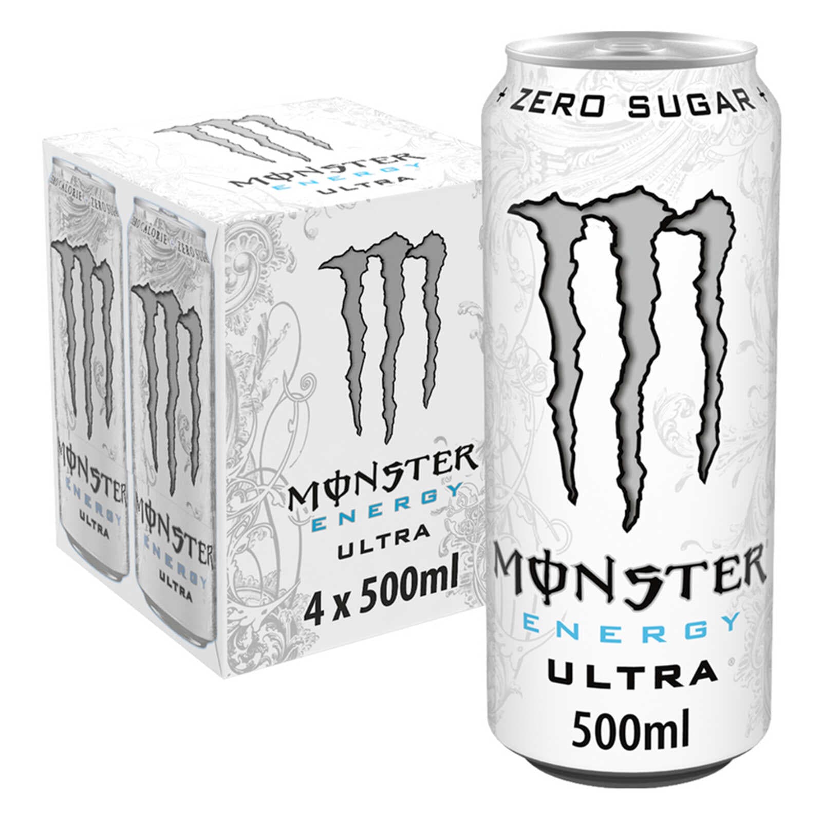 Monster Energy Energiedrank | Zonder suiker | Blik