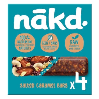 Nàkd | Repen | Fruit&Nut | Gezouten karamel 