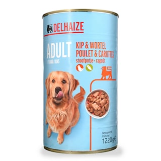 Delhaize | Aliment chien | Ragoût  | Adult | Poulet 