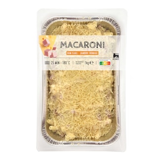 Delhaize | Macaroni | Jambon | Fromage 1 kg