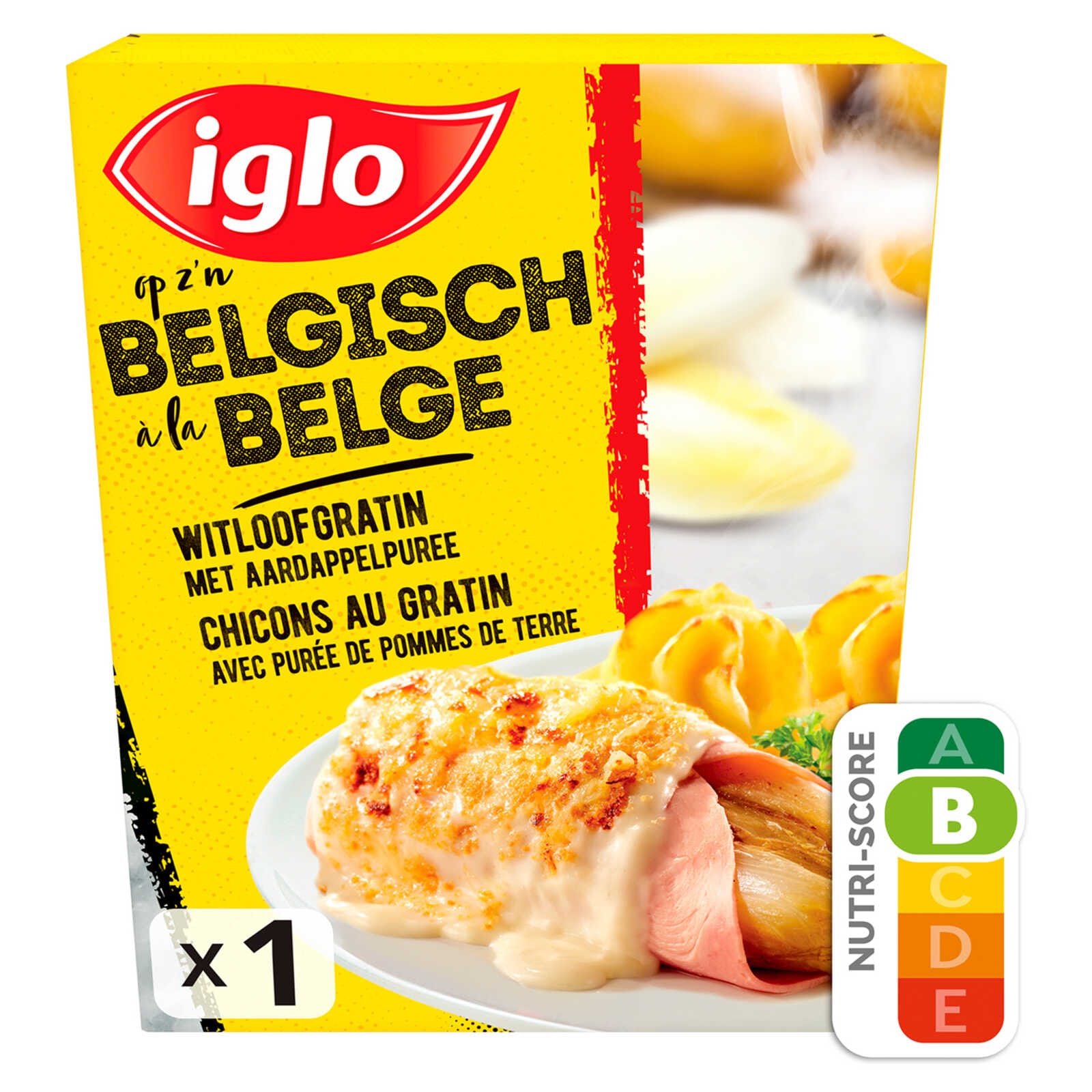 Iglo Witloof gratin | Met Aardappelpuree