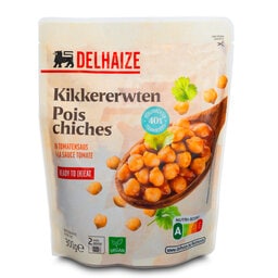 Delhaize | Kikkererwten | Tomatensaus | Ready to Heat 