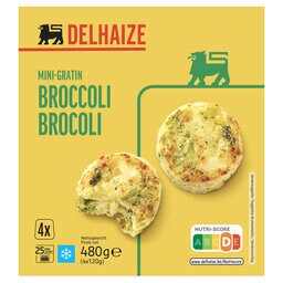Delhaize | Gratin | Brocoli 4 x 120 gr