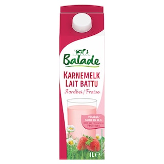 Balade | Lait battu | Fraise 1 l
