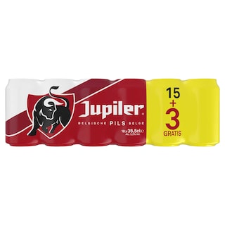 Jupiler | Pils | 5,2% alc | 15+3 18 x 35,5 cl
