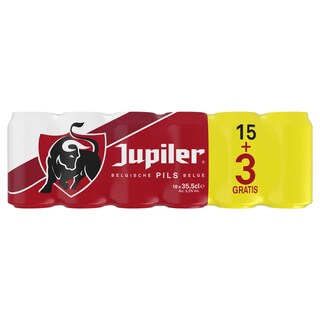 Jupiler | Pils | 5,2% alc | 15+3 18 x 35,5 cl