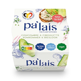 Pa'lais | Komkommer | Bieslook | Vegan | Bio 