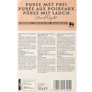 Delhaize | Purée poireaux estragon 