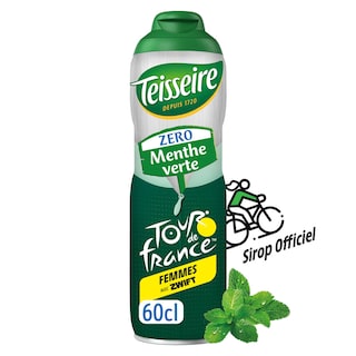 Teisseire | Zéro | Sirop | Menthe | Zéro Sucres 