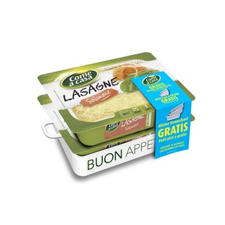 COME A CASA | LAS SALM 2X400G+PLAT 