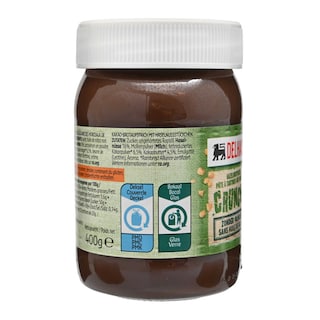 Delhaize | Pâte à tartiner | Choco/Noisette | Crunchy 400 gr
