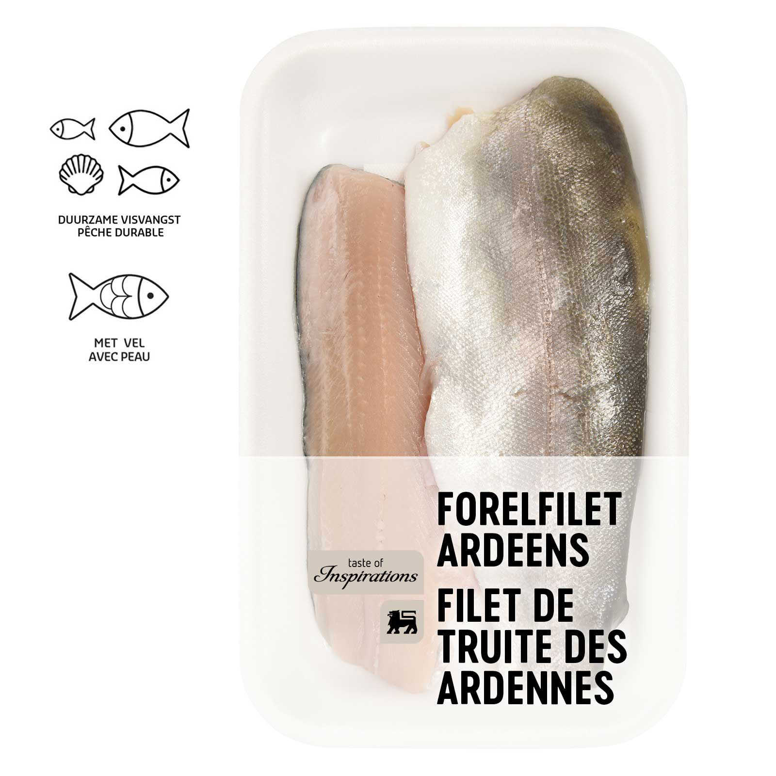 Taste of Inspirations Filet | Forel | Ardeens | Vel