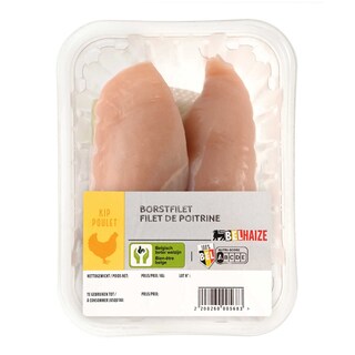 Delhaize | Filet de poitrine | Poulet | Bien-être belge +/- 400 gr