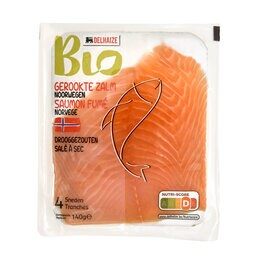 Delhaize | Bio | Zalm | Gerookt | Bio 