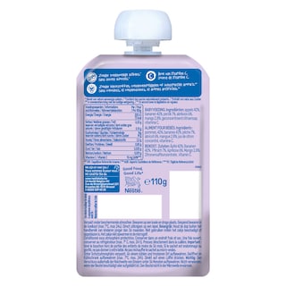 Nestlé | Gourde | Pomme Banane Pêche | 12 m 