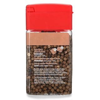 Delhaize | Kruiden | Peper | Wit | Korrels 