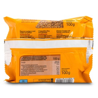 Delhaize | Crackers | Graines 100 gr