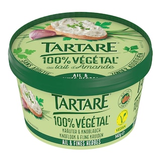 Tartare | Fromage végétal | ail & herbe 140 gr