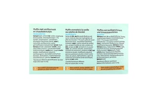 Delhaize | Muffins | Vanille | Stukjes chocolade 